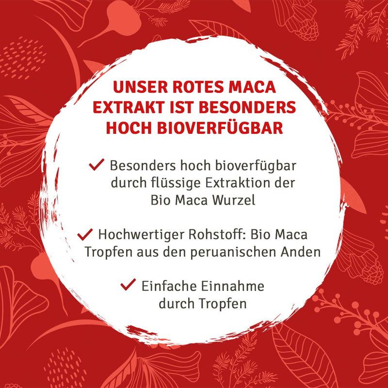 Innonature Organic Red Maca Extract Drops - Product Facts