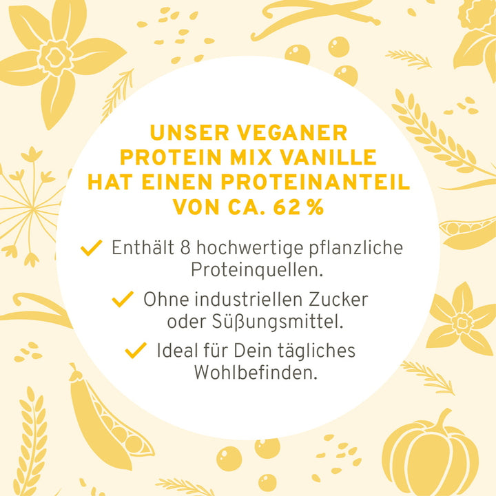 Innonature Vegan Protein Mix Superfood Shake Vanilla - Product Facts