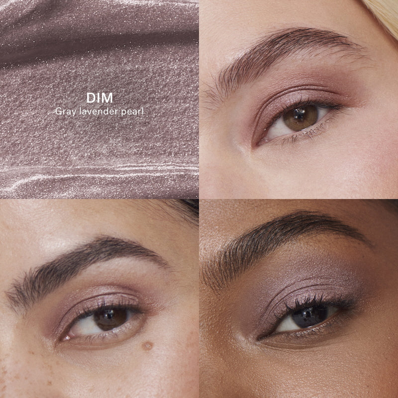 Ilia Liquid Powder Eye Tint - Chromatic Dim Comparison