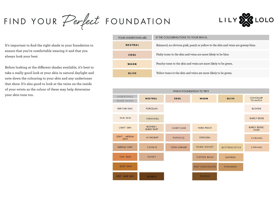 Lily Lolo Mineral Foundation SPF 15 Bonbon - Guide