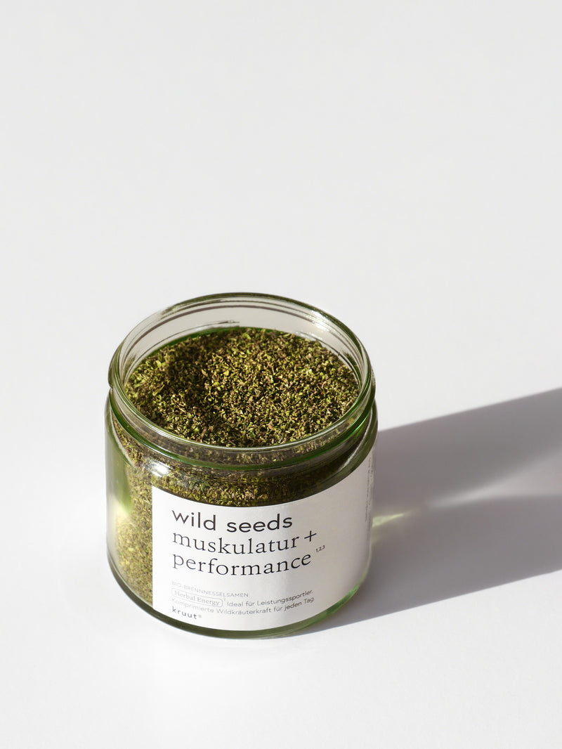 Wild Seeds 100% semi di ortica pianta selvatica in polvere 60 g
