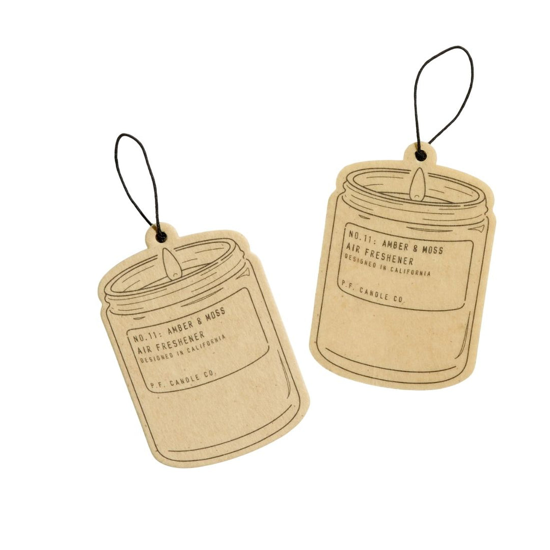 No. 11 Amber & Moss Air Freshener 2-Pack - Hang Tags