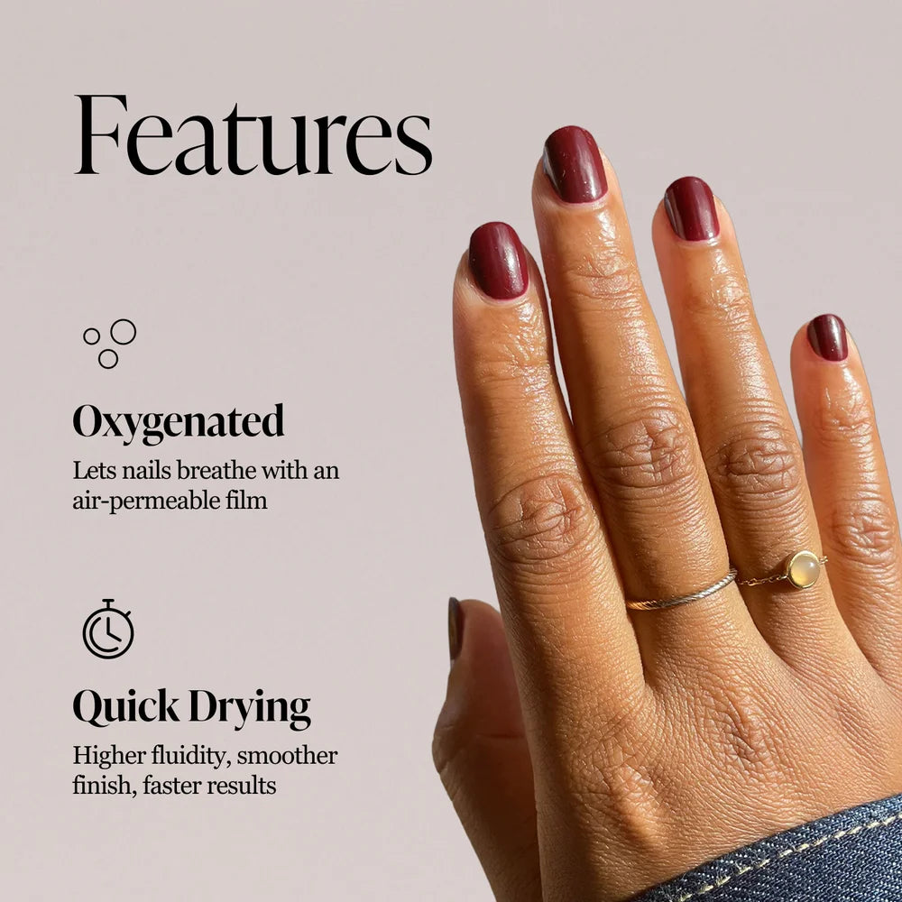 Nailberry L’Oxygéné Rooting for You Nagellack - Features
