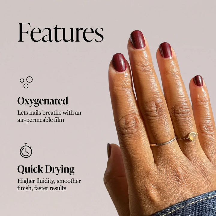 Nailberry L’Oxygéné Rooting for You Nagellack - Features