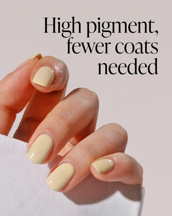 Nailberry Nagellack - hoher Farbgehalt, wenige Lagen notwendig