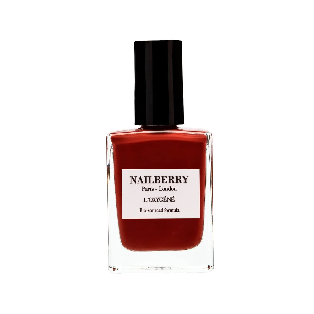 Nailberry Rooting for You Nagellack in warmem Kastanien-Rotbraun