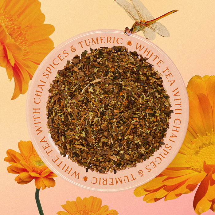 Bolsitas de té de hierbas ayurvédicas - Flotando en un subidón de Chai - Estado de ánimo
