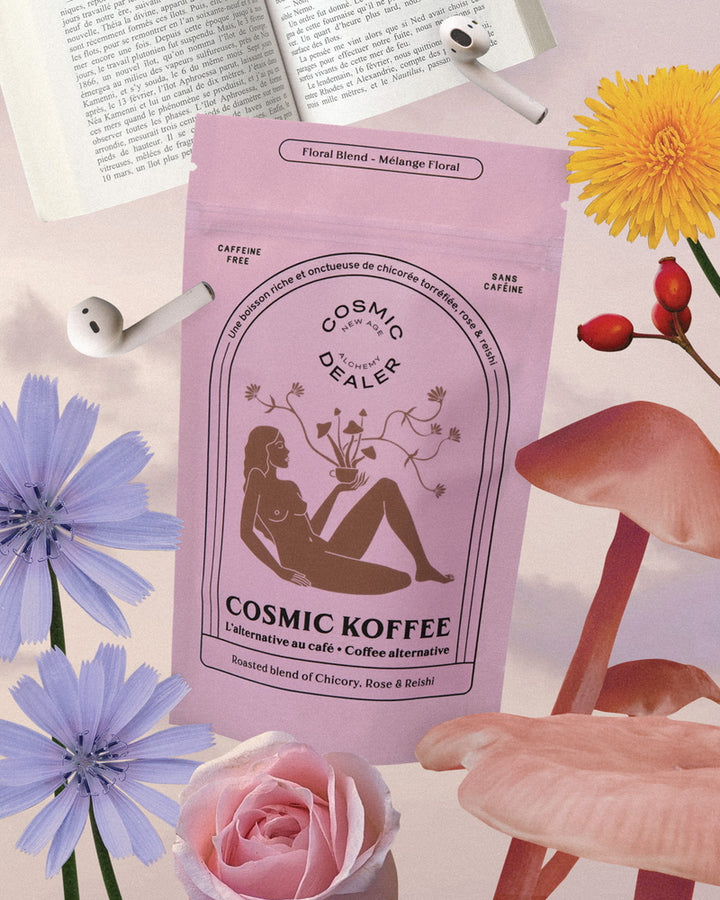 Café Floral - Energía Suave y Relajación | Mezcla floral y estado de ánimo Reishi