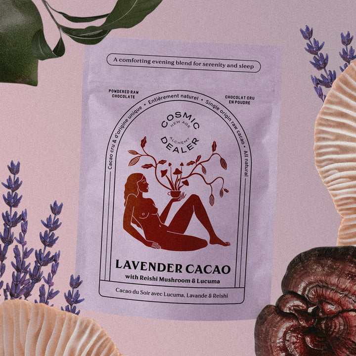 Cosmic Dealer Soirée Lavande Cacao | Humeur de sommeil paisible