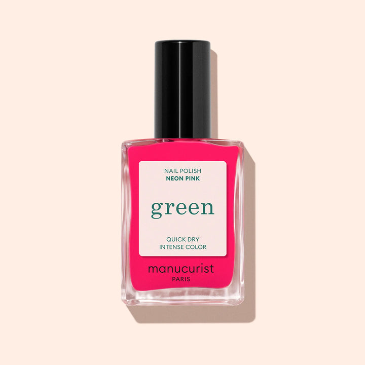 Manucurist Neon Pink 15 ml - Green-Serie veganer Nagellack