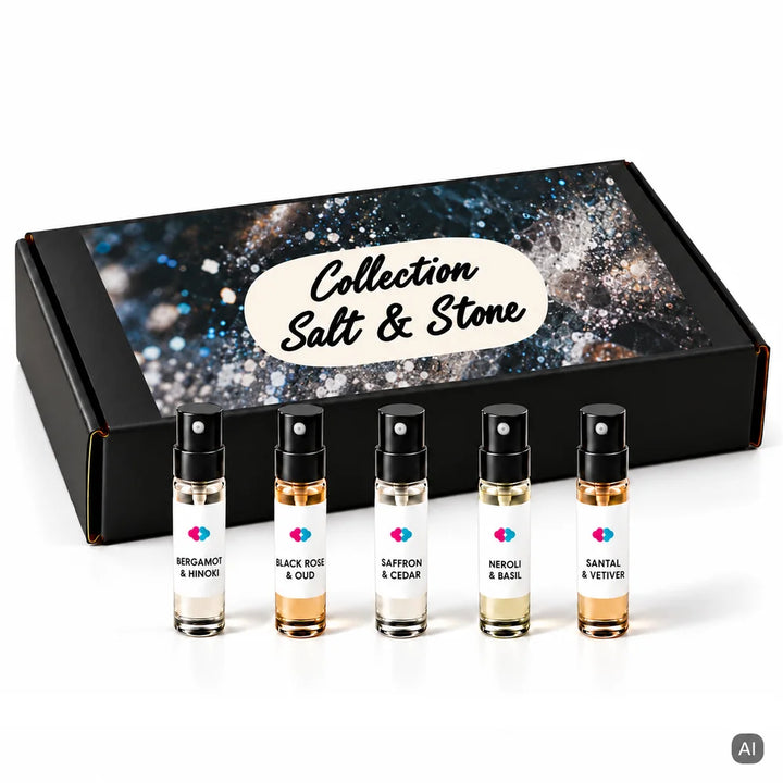 Parfum Discovery Set: Alle Düfte von Salt & Stone
