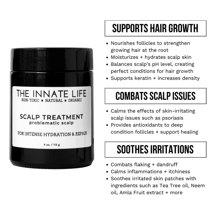 Scalp Treatment For Problematic Scalp Supports Hair Growth