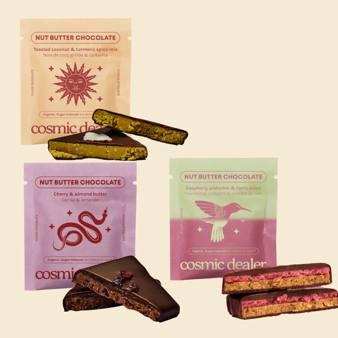 Box of 14 Chakra Chocolates - High Vibes Box 280 g - 7 Sorten