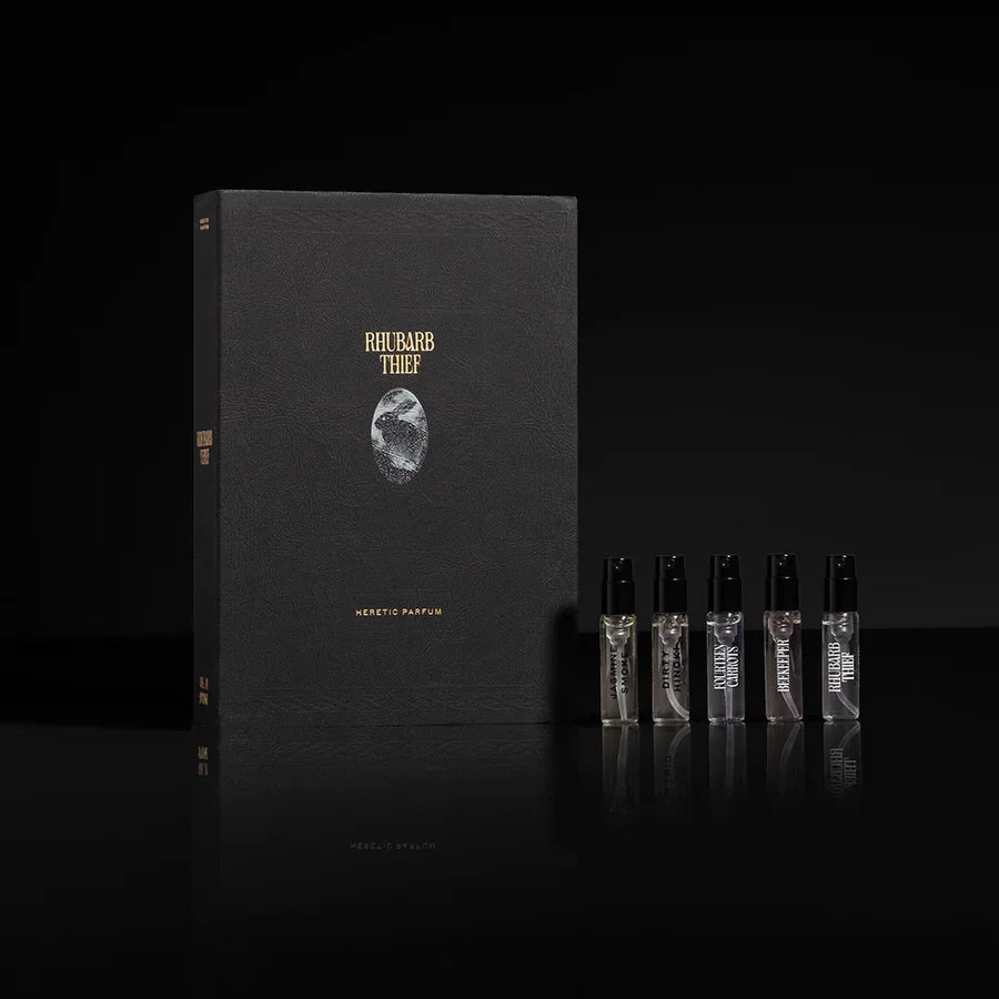 Heretic Parfum Rhubarb Thief Discovery Set  - stilvolle Verpackung
