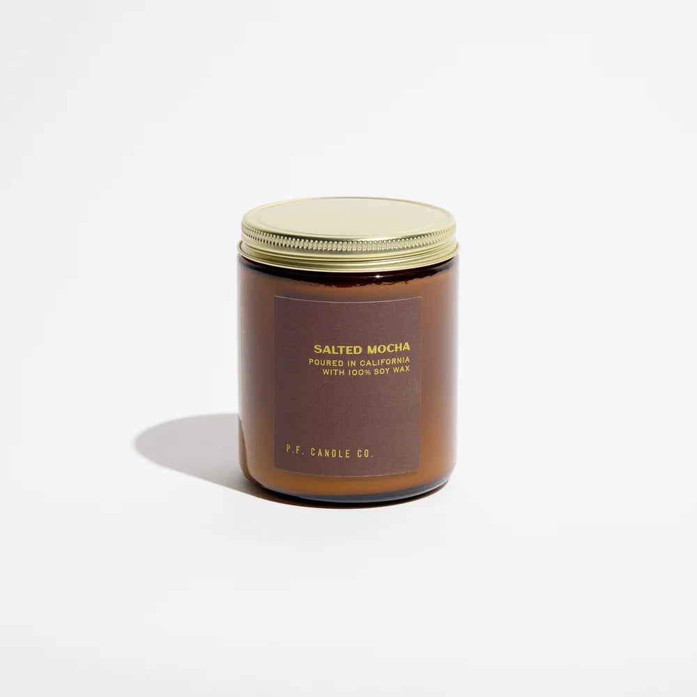 Salted Mocha Sojawachs-Duftkerze von P.F. Candle Co. Limited Edition
