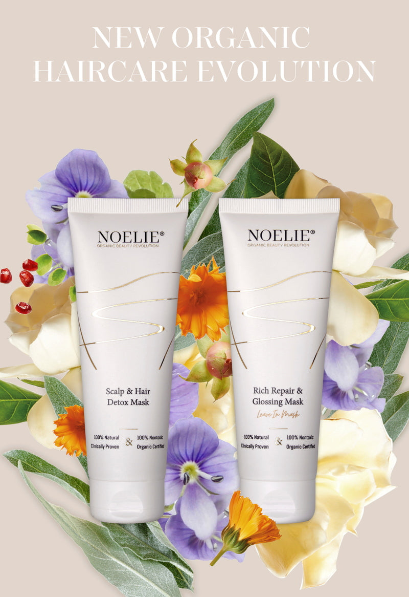 Noelie Scalp & Hair Detox Mask and Glossing Mask Mood 2