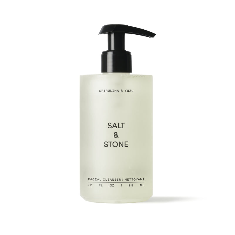 Salt & Stone Limpiador facial de espirulina y yuzu