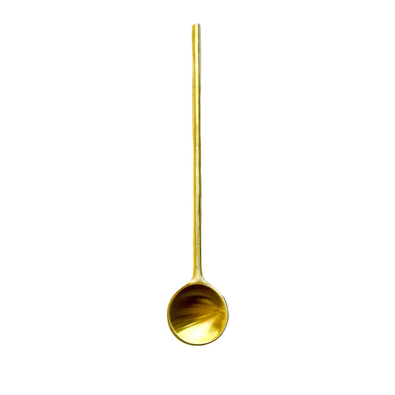 Anima Mundi Brass Spoon: Handmade, 100% brass