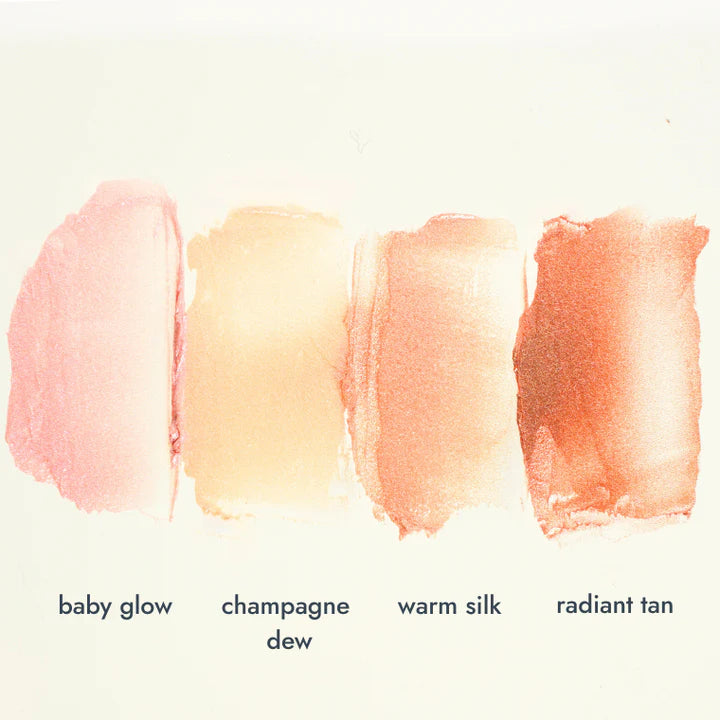 Pure U. Highlighter - Alle Farben als Swatches