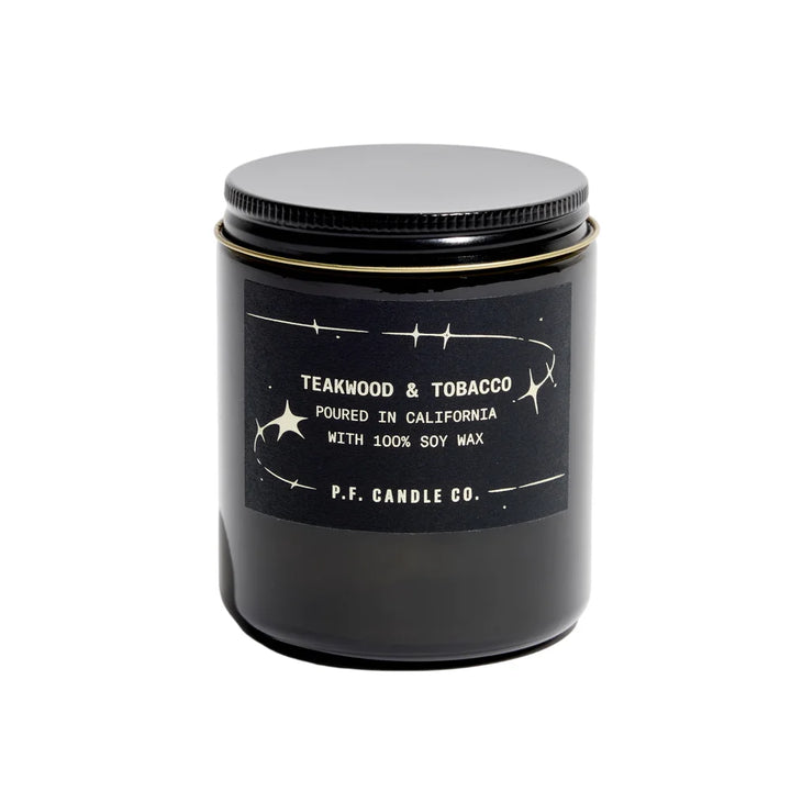 P.F. Candle Co. Teakwood & Tobacco Celestial Duftkerze 204 g
