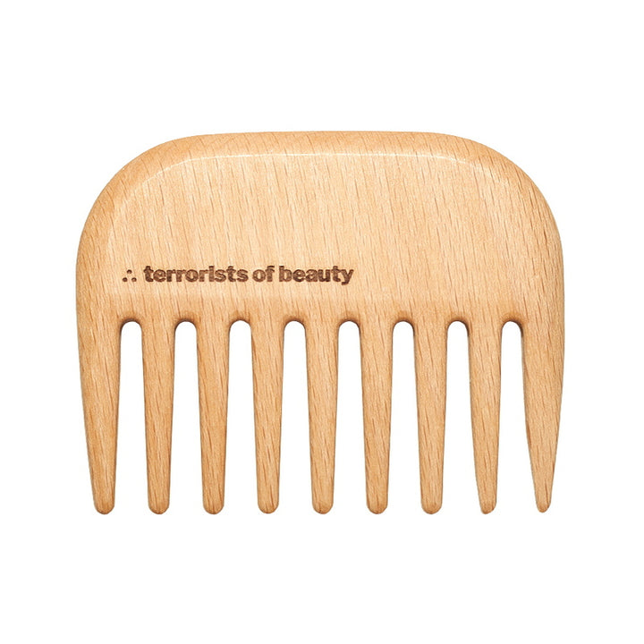 Terrorist of Beauty wooden comb 001