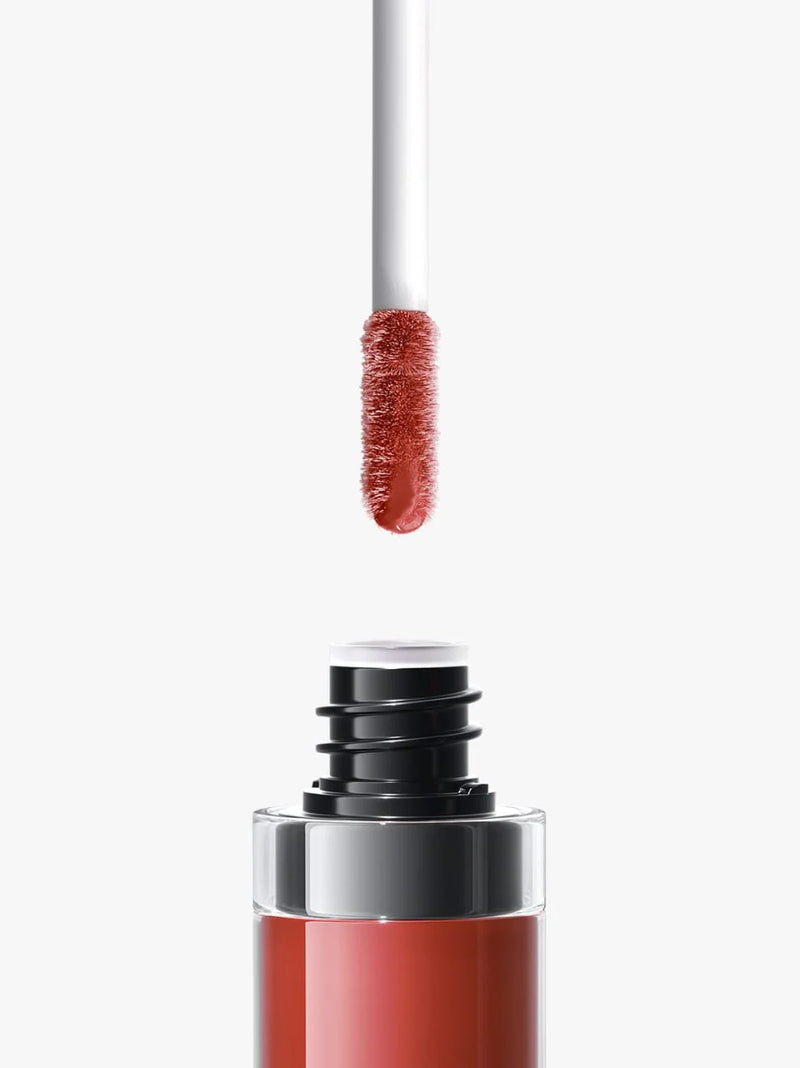 Brillo de labios Knutzen 04 Matte Sunrise Red Primer plano