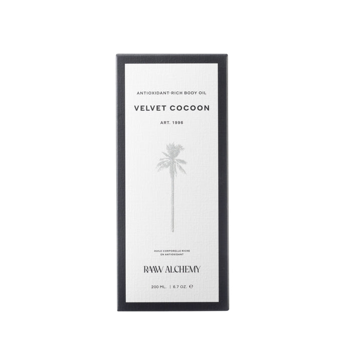 Velvet Cocoon Body Oil Packaging