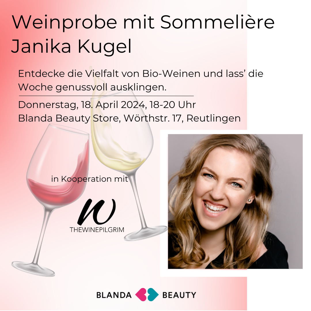 Weinprobe mit Sommelière Janika Kugel