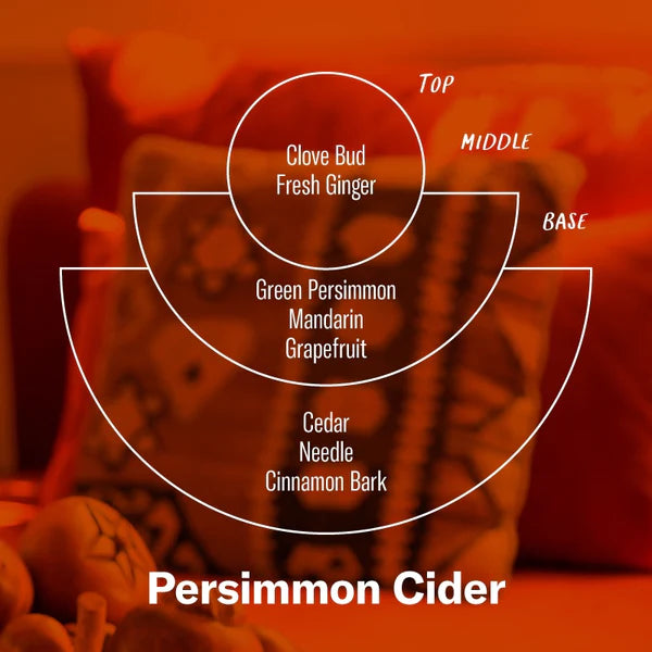 P.F. Candle Co. Persimmon Cider scents