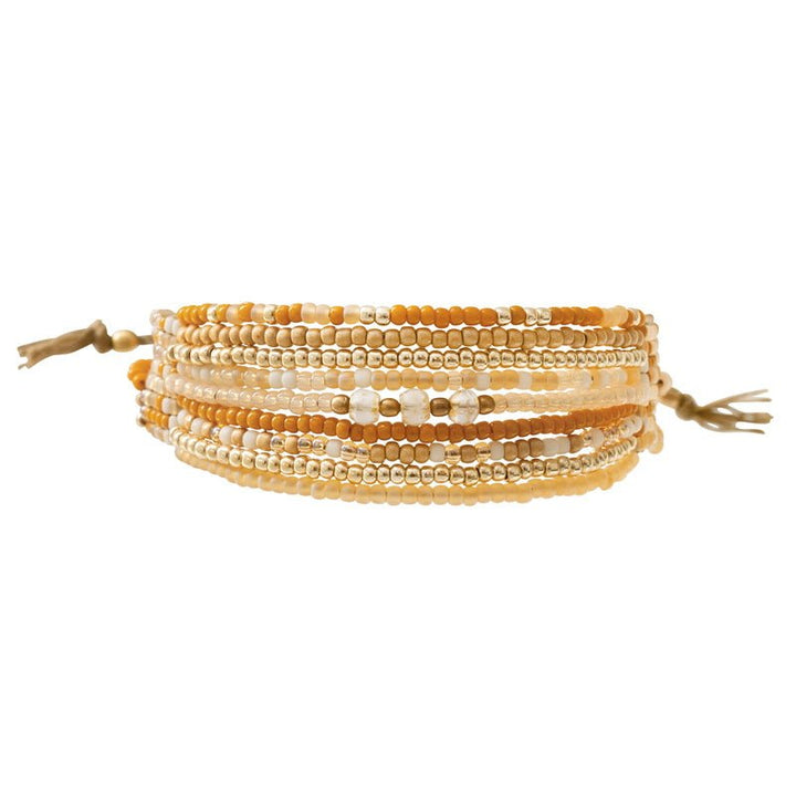 Pulsera de Oro Citrino Brillo