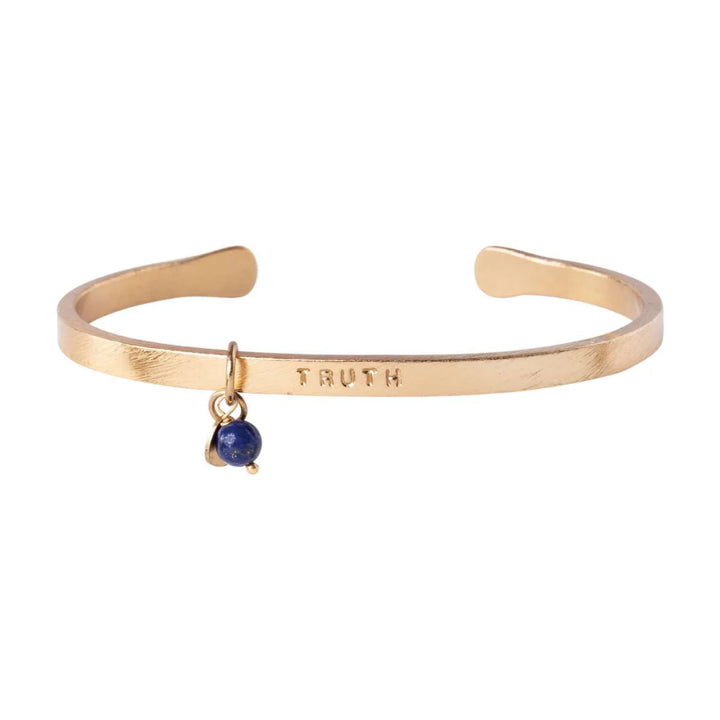Pure Lapis Lazuli Gold Plated Bracelet - Blanda Beauty