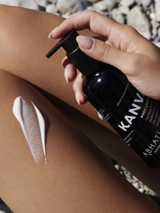 Kanva Body Lotion Anwendung
