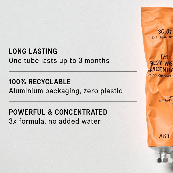 The Body Wash Concentrate SC.01 Orange Grove 100 ml - Blanda Beauty