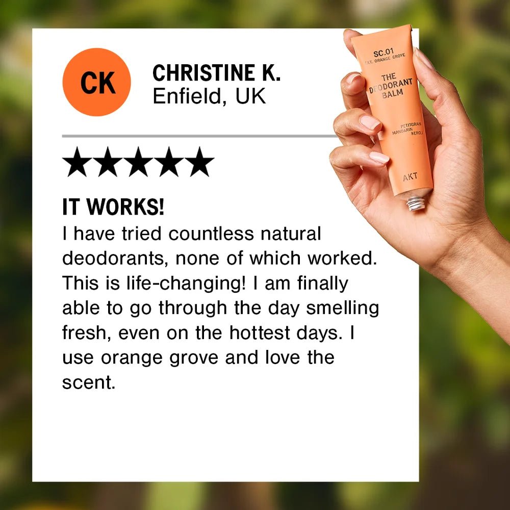 The Deodorant Balm SC.01 Orange Grove 50 ml - Blanda Beauty