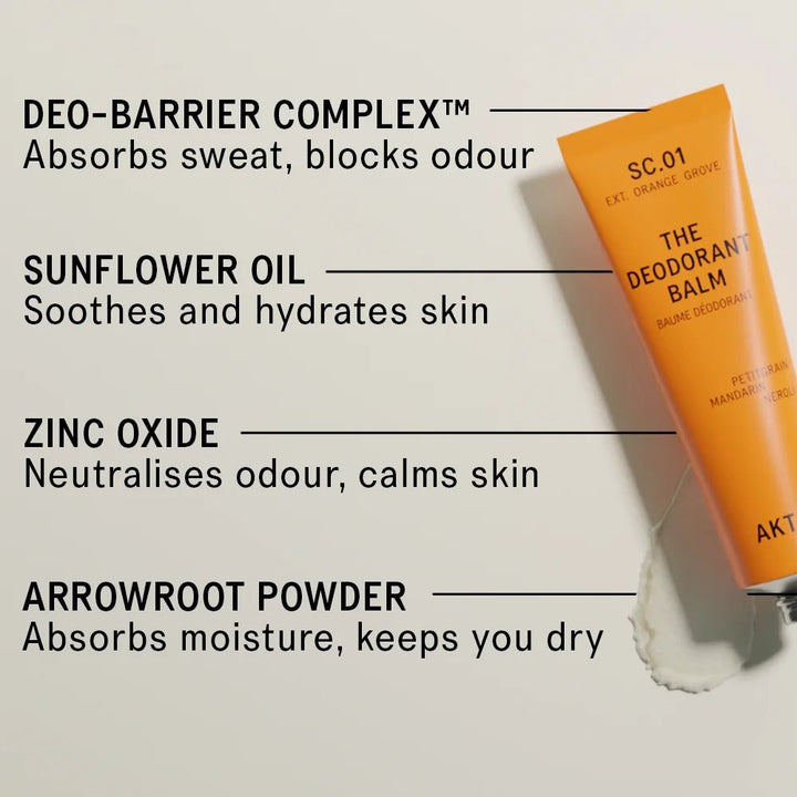 The Deodorant Balm SC.01 Orange Grove 50 ml - Blanda Beauty