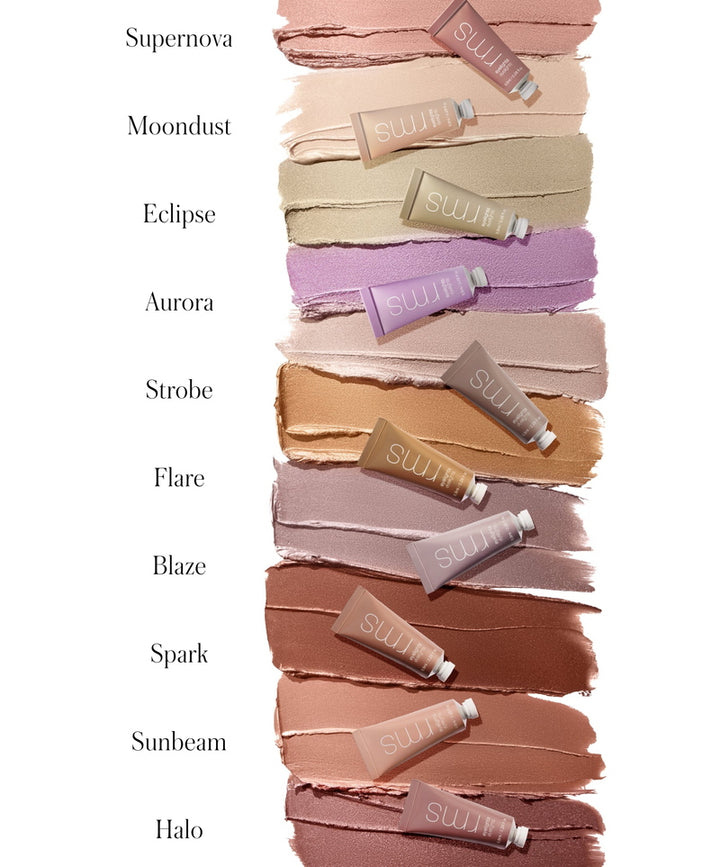 Eyelights Cream Eye Shadow - all colours - swatches