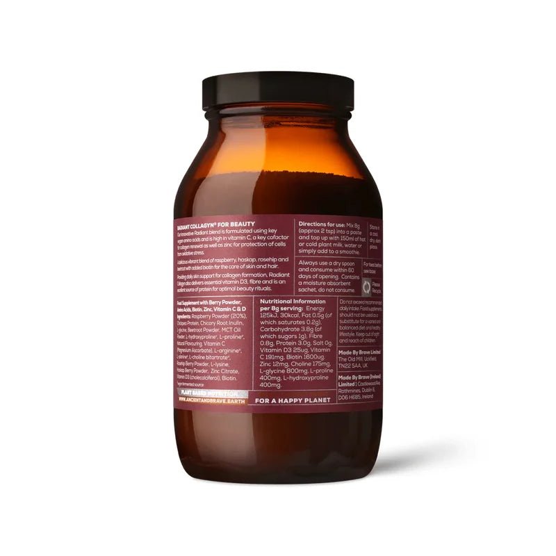 Radiant Collagyn For Beauty Jar Backside