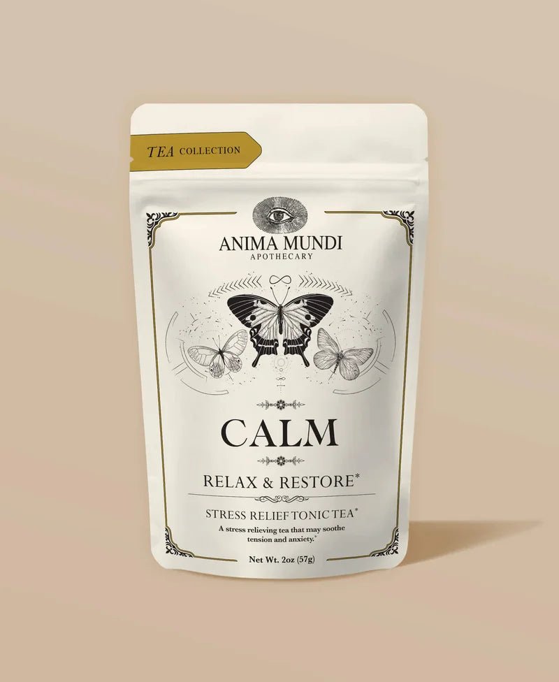 CALM: Stress Relief Tonic Tea with Background