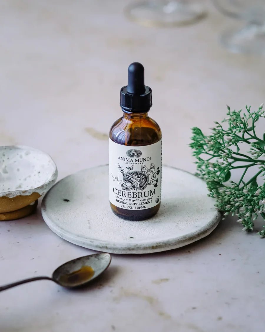 Anima Mundi CEREBRUM Tonic | Nootropic + Cognitive Support - Bottle Mood