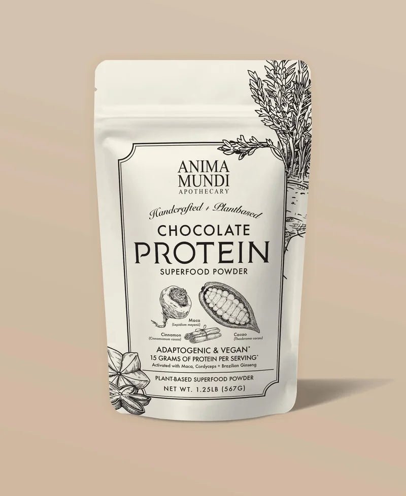 Anima Mundi Chocolate Protein | Superfood Powder - Verpackung