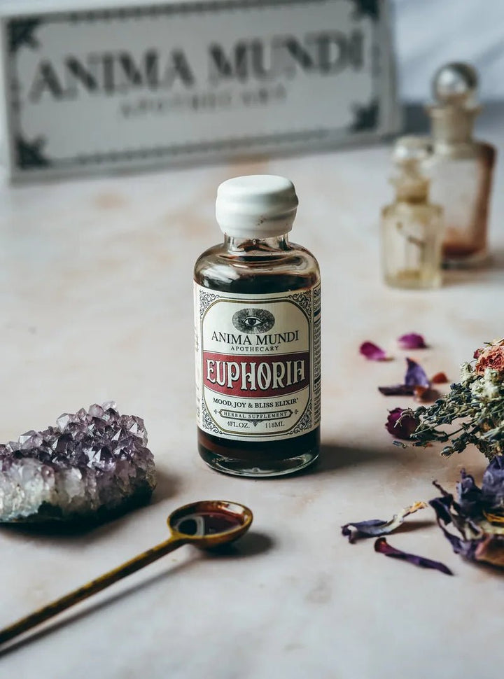 Anima Mundi Euphoria Elixir | Mood, Joy & Bliss - Mood Kristalle mit Dosierungslöffel