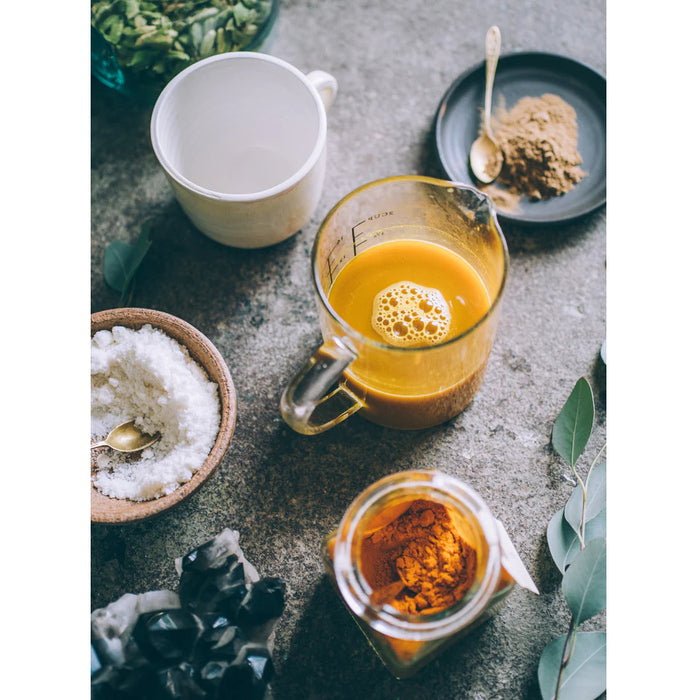 Golden Moon Milk: Blue Lotus Vanilla - lifestyle