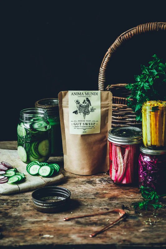 Anima Mundi Gut Sweep | Intestinal Love, Parasite Support Tea - Mood