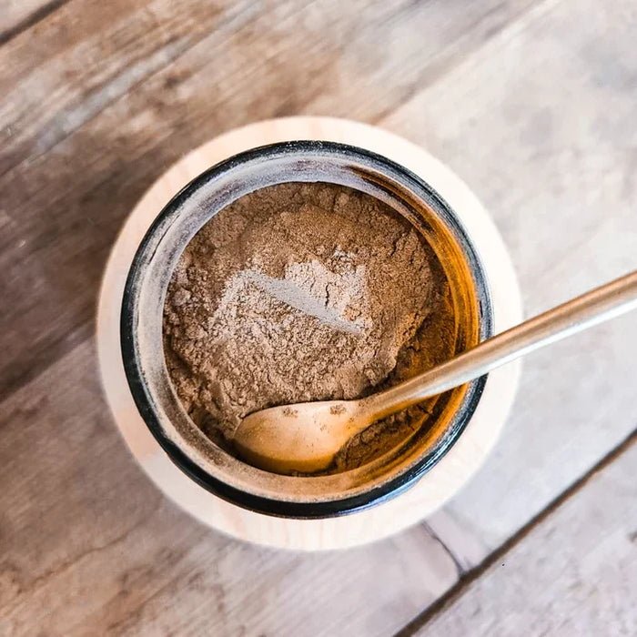 Anima Mundi Happiness Powder: Herbal Coffee With Mood Boosters - from top