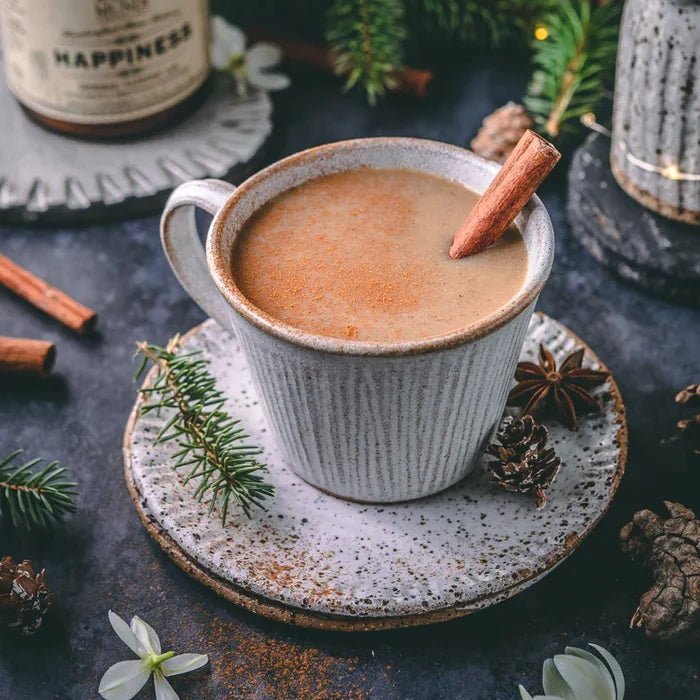 Anima Mundi Happiness Powder: Herbal Coffee With Mood Boosters - cup of coffee