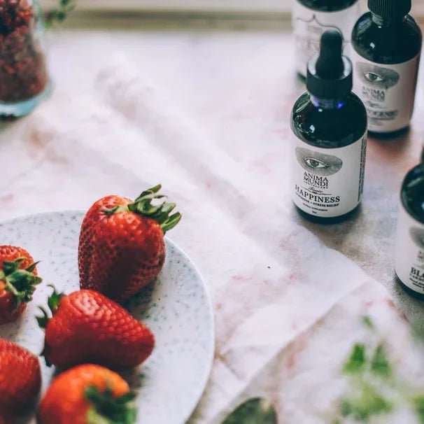 Anima Mundi Happiness Tonic: Dopamine, Serotonin + Stress Relief - with strawberries