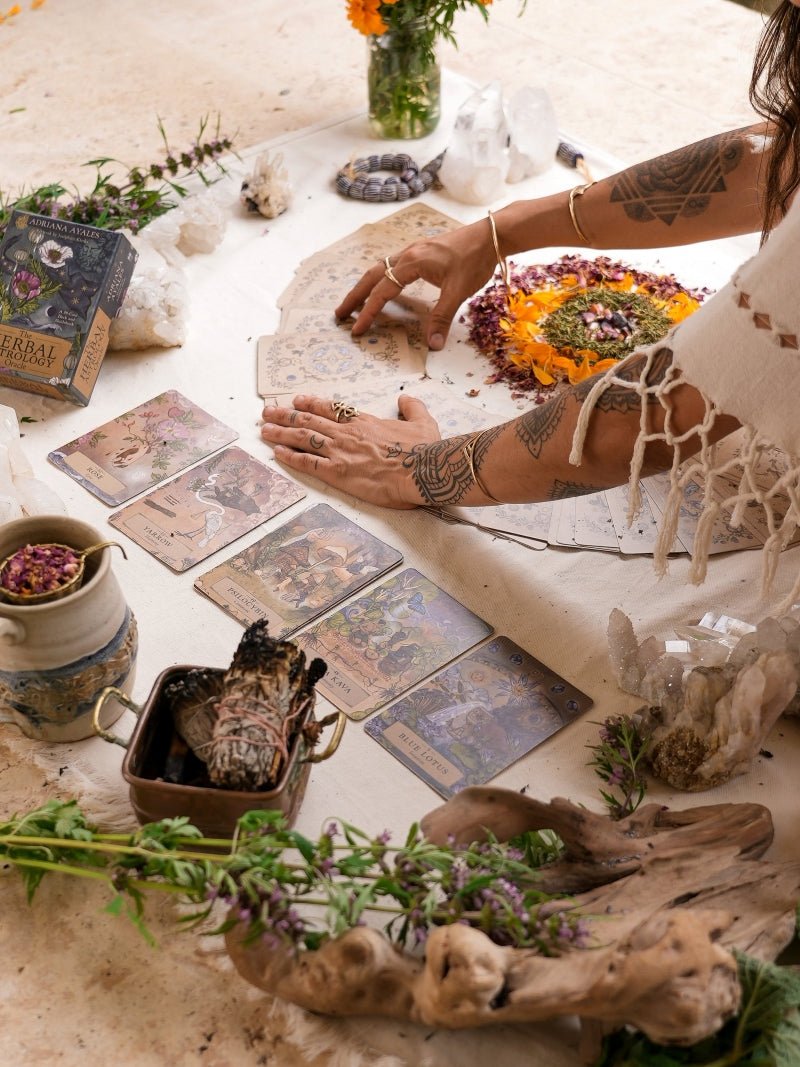 Beauty Oracle Herbal Astrology Oracle | Pocket Size – Blanda Beauty