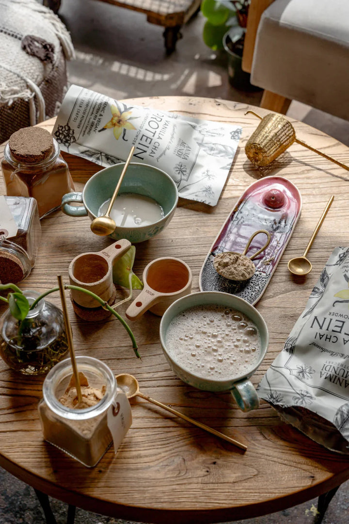 Vanilla Chai Protein | Adaptogenic Superfood Powder 567 g - Blanda Beauty