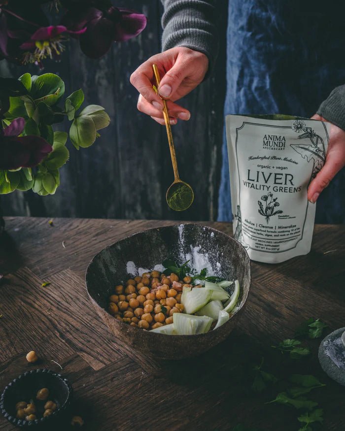 Liver Vitality Greens: Daily Cleanser - in salad