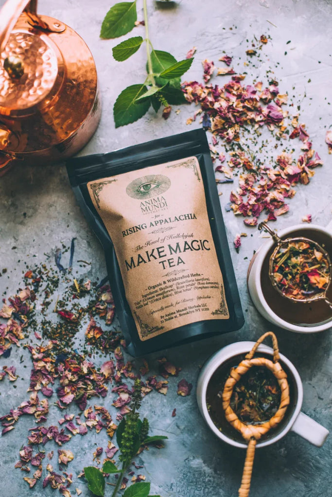 Anima Mundi Make Magic Tea | The Howl of Hallelujah - Tee und Verpackung